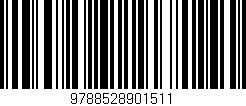 Código de barras (EAN, GTIN, SKU, ISBN): '9788528901511'