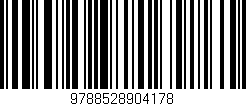Código de barras (EAN, GTIN, SKU, ISBN): '9788528904178'