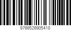 Código de barras (EAN, GTIN, SKU, ISBN): '9788528905410'