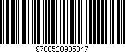 Código de barras (EAN, GTIN, SKU, ISBN): '9788528905847'