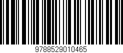 Código de barras (EAN, GTIN, SKU, ISBN): '9788529010465'