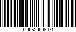 Código de barras (EAN, GTIN, SKU, ISBN): '9788530806071'