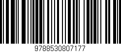 Código de barras (EAN, GTIN, SKU, ISBN): '9788530807177'