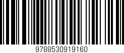 Código de barras (EAN, GTIN, SKU, ISBN): '9788530919160'