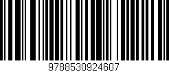 Código de barras (EAN, GTIN, SKU, ISBN): '9788530924607'