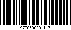 Código de barras (EAN, GTIN, SKU, ISBN): '9788530931117'