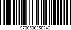 Código de barras (EAN, GTIN, SKU, ISBN): '9788530950743'