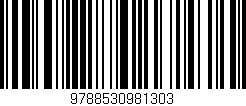 Código de barras (EAN, GTIN, SKU, ISBN): '9788530981303'