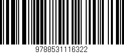 Código de barras (EAN, GTIN, SKU, ISBN): '9788531116322'