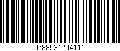 Código de barras (EAN, GTIN, SKU, ISBN): '9788531204111'