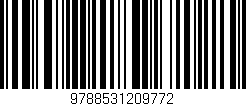 Código de barras (EAN, GTIN, SKU, ISBN): '9788531209772'