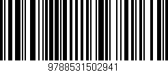 Código de barras (EAN, GTIN, SKU, ISBN): '9788531502941'