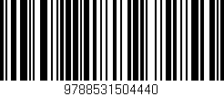 Código de barras (EAN, GTIN, SKU, ISBN): '9788531504440'