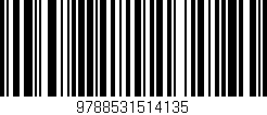 Código de barras (EAN, GTIN, SKU, ISBN): '9788531514135'