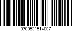 Código de barras (EAN, GTIN, SKU, ISBN): '9788531514807'
