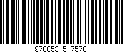 Código de barras (EAN, GTIN, SKU, ISBN): '9788531517570'