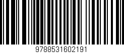 Código de barras (EAN, GTIN, SKU, ISBN): '9788531602191'