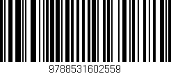 Código de barras (EAN, GTIN, SKU, ISBN): '9788531602559'