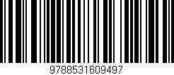 Código de barras (EAN, GTIN, SKU, ISBN): '9788531609497'