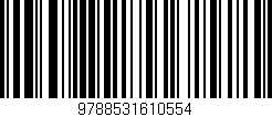 Código de barras (EAN, GTIN, SKU, ISBN): '9788531610554'