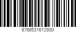 Código de barras (EAN, GTIN, SKU, ISBN): '9788531612930'
