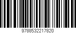Código de barras (EAN, GTIN, SKU, ISBN): '9788532217820'