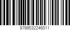 Código de barras (EAN, GTIN, SKU, ISBN): '9788532246011'