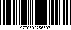 Código de barras (EAN, GTIN, SKU, ISBN): '9788532256607'