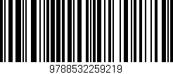 Código de barras (EAN, GTIN, SKU, ISBN): '9788532259219'