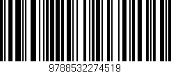 Código de barras (EAN, GTIN, SKU, ISBN): '9788532274519'
