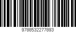 Código de barras (EAN, GTIN, SKU, ISBN): '9788532277893'