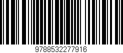 Código de barras (EAN, GTIN, SKU, ISBN): '9788532277916'