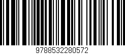 Código de barras (EAN, GTIN, SKU, ISBN): '9788532280572'