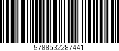 Código de barras (EAN, GTIN, SKU, ISBN): '9788532287441'