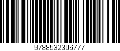 Código de barras (EAN, GTIN, SKU, ISBN): '9788532306777'