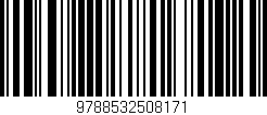 Código de barras (EAN, GTIN, SKU, ISBN): '9788532508171'