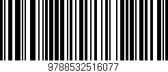 Código de barras (EAN, GTIN, SKU, ISBN): '9788532516077'