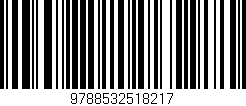 Código de barras (EAN, GTIN, SKU, ISBN): '9788532518217'