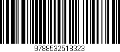 Código de barras (EAN, GTIN, SKU, ISBN): '9788532518323'