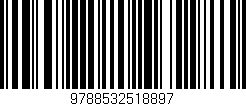 Código de barras (EAN, GTIN, SKU, ISBN): '9788532518897'