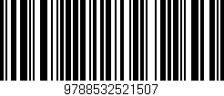 Código de barras (EAN, GTIN, SKU, ISBN): '9788532521507'