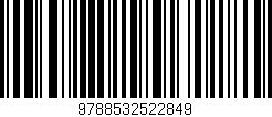 Código de barras (EAN, GTIN, SKU, ISBN): '9788532522849'