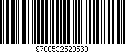 Código de barras (EAN, GTIN, SKU, ISBN): '9788532523563'