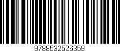 Código de barras (EAN, GTIN, SKU, ISBN): '9788532526359'