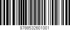 Código de barras (EAN, GTIN, SKU, ISBN): '9788532601001'