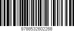 Código de barras (EAN, GTIN, SKU, ISBN): '9788532602268'