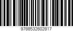 Código de barras (EAN, GTIN, SKU, ISBN): '9788532602817'