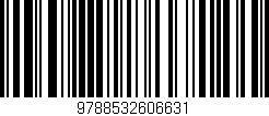 Código de barras (EAN, GTIN, SKU, ISBN): '9788532606631'