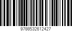 Código de barras (EAN, GTIN, SKU, ISBN): '9788532612427'
