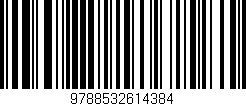 Código de barras (EAN, GTIN, SKU, ISBN): '9788532614384'